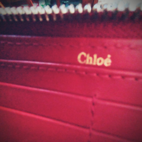 Chloe Paddington Red leather lock & key pre-loved - Picture 13 of 15